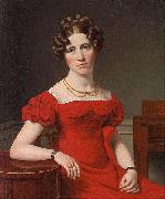 Portrait of Louise Christiane Fugl, Christoffer Wilhelm Eckersberg